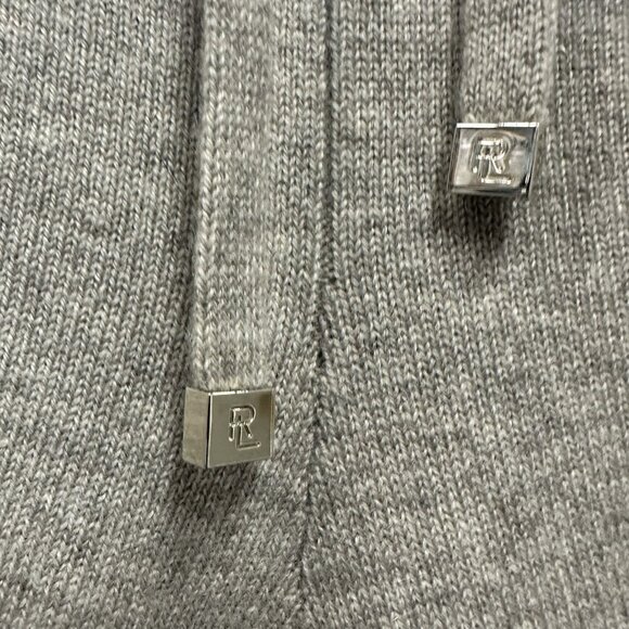 Ralph Lauren Purple Label Collection Women’s Cashmere Jogger Pants Gray Italy M - Picture 3 of 15